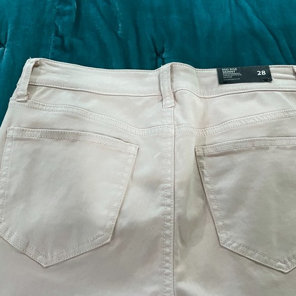 NWT Buffalo David Bitton Mid Rise Jeans Pink - 28 - Picture 4 of 5